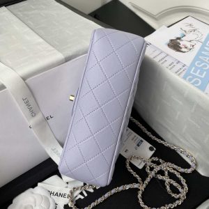 chanel as2431 mini flap lambskin bag with top handle light gold purple 006 luxibags.ru .jpg