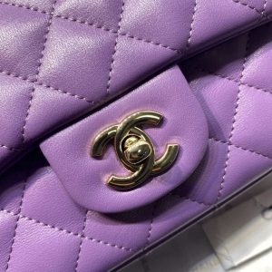 chanel as2431 mini flap lambskin bag with top handle purple bright gold 003 luxibags.ru .jpg