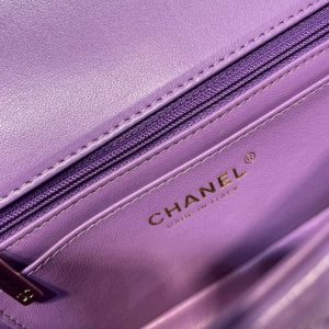 chanel as2431 mini flap lambskin bag with top handle purple bright gold 009 luxibags.ru .jpg
