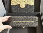 chanel as2535 mini evening bag wool tweed gold tone metal black 005 luxibags.ru .jpg
