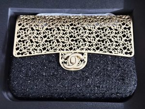 chanel as2535 mini evening bag wool tweed gold tone metal black 009 luxibags.ru .jpg