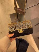 chanel as2535 mini evening bag wool tweed gold tone metal black 011 luxibags.ru .jpg