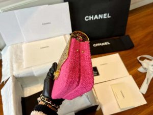 chanel as2535 mini evening bag wool tweed gold tone metal rose red 003 luxibags.ru .jpg