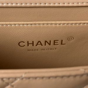 chanel as2615 woc wallet on chain with gold charm mini vintage calfskin bag apricot 008 luxibags.ru .jpg