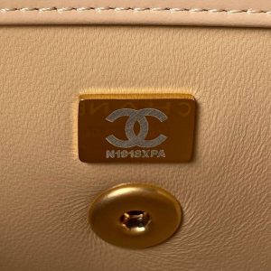 chanel as2615 woc wallet on chain with gold charm mini vintage calfskin bag apricot 009 luxibags.ru .jpg