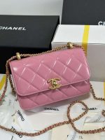 chanel as2615 woc wallet on chain with gold charm mini vintage calfskin bag pink 003 luxibags.ru .jpg