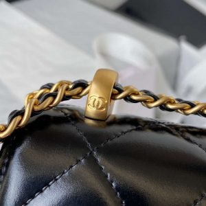 chanel as2649 woc wallet on chain with gold charm small vintage calfskin bag black 005 luxibags.ru .jpg