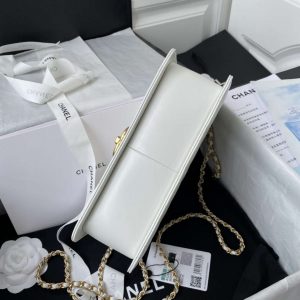 chanel as2649 woc wallet on chain with gold charm small vintage calfskin bag white 006 luxibags.ru .jpg