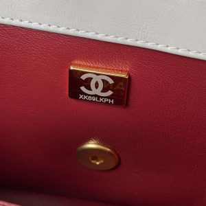 chanel as2649 woc wallet on chain with gold charm small vintage calfskin bag white 009 luxibags.ru .jpg