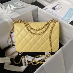 chanel as2649 woc wallet on chain with gold charm small vintage calfskin bag yellow 002 luxibags.ru .jpg