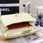 chanel as3041 flap classic bag cf camellia lambskin light yellow gold 007 luxibags.ru .jpg