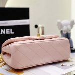 chanel as3041 flap classic bag cf camellia lambskin pink gold 006 luxibags.ru .jpg