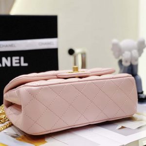 chanel as3041 flap classic bag cf camellia lambskin pink gold 006 luxibags.ru .jpg
