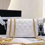 chanel as3041 flap classic bag cf camellia lambskin white gold 005 luxibags.ru .jpg