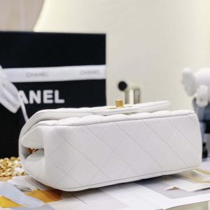 chanel as3041 flap classic bag cf camellia lambskin white gold 006 luxibags.ru .jpg
