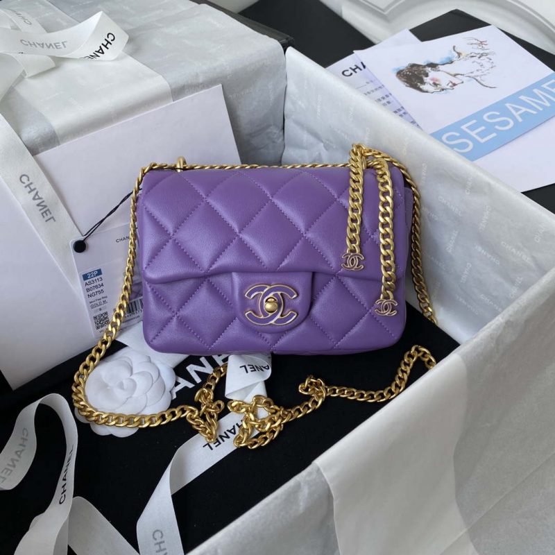 chanel as3113 mini flap bag lambskin purple 019 luxibags.ru .jpg