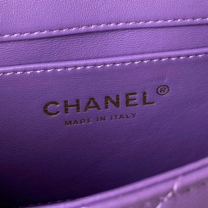 chanel as3113 mini flap bag lambskin purple 026 luxibags.ru .jpg