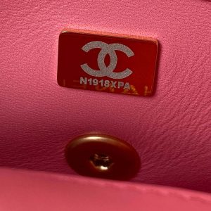 chanel as3113 mini flap bag lambskin rose pink 009 luxibags.ru .jpg