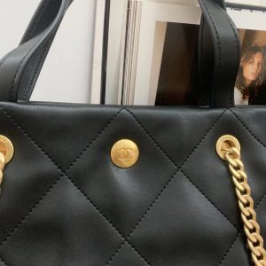 chanel as3128 maxi shopping bag calfskin in black 4 luxibags.ru .jpg