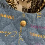chanel as3156 maxi hobo bag printed denim gold tone metal blue 05 luxibags.ru .jpg