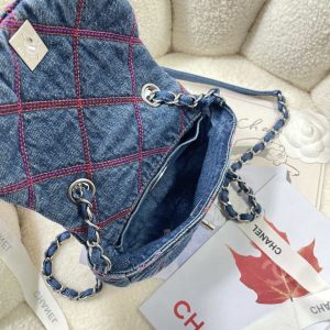 chanel as3187 22a beach denim mini saddle bag denim blue 007 luxibags.ru .jpg