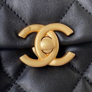 chanel as3205 mini flap bag lambskin gold tone metal black 03 luxibags.ru .jpg