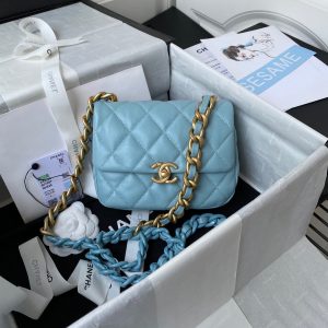 chanel as3205 mini flap bag lambskin gold tone metal blue 01 luxibags.ru .jpg