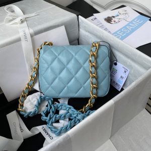 chanel as3205 mini flap bag lambskin gold tone metal blue 02 luxibags.ru .jpg