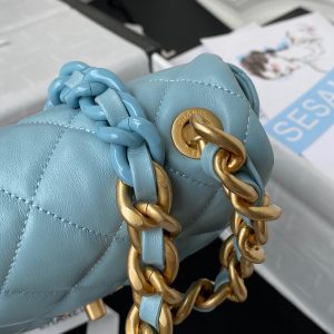 chanel as3205 mini flap bag lambskin gold tone metal blue 04 luxibags.ru .jpg