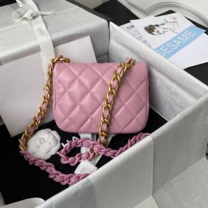 chanel as3205 mini flap bag lambskin gold tone metal pink 02 luxibags.ru .jpg