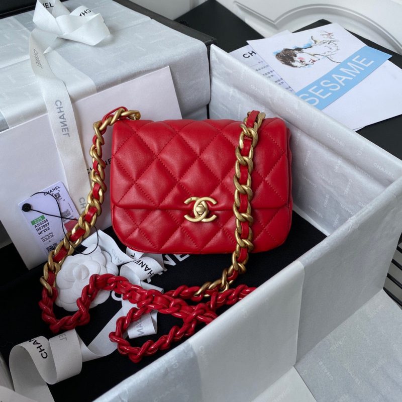chanel as3205 mini flap bag lambskin gold tone metal red 01 luxibags.ru .jpg