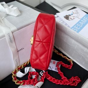 chanel as3205 mini flap bag lambskin gold tone metal red 06 luxibags.ru .jpg