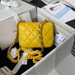 chanel as3205 mini flap bag lambskin gold tone metal yellow 02 luxibags.ru .jpg