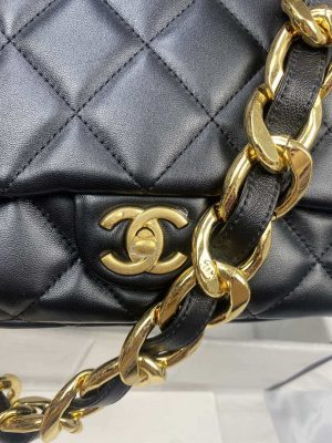 chanel as3215 large flap bag lambskin gold tone metal black 005 luxibags.ru .jpg