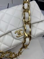 chanel as3215 large flap bag lambskin gold tone metal white 005 luxibags.ru .jpg