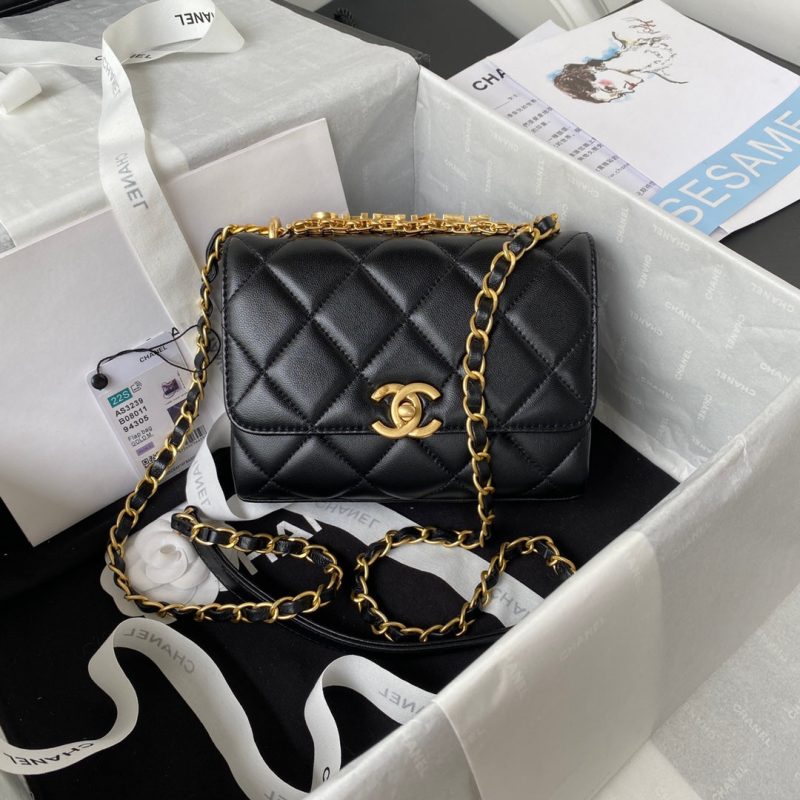 chanel as3239 mini flap bag lambskin black 1 luxibags.ru .jpg