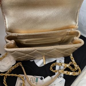 chanel as3239 mini flap bag lambskin gold 7 luxibags.ru .jpg