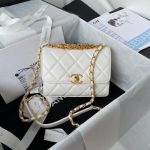 chanel as3239 mini flap bag lambskin white 1 luxibags.ru .jpg