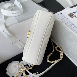 chanel as3239 mini flap bag lambskin white 6 luxibags.ru .jpg
