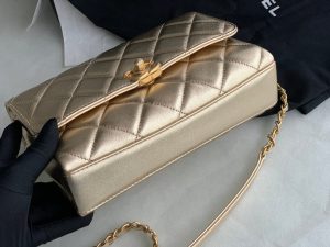 chanel as3241 small flap bag lambskin gold 5 luxibags.ru .jpg
