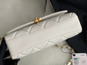 chanel as3241 small flap bag lambskin white 7 luxibags.ru .jpg
