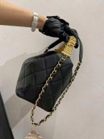 chanel as3242 small hobo bag lambskin strass gold tone metal black 002 luxibags.ru .jpg