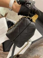 chanel as3242 small hobo bag lambskin strass gold tone metal black 005 luxibags.ru .jpg
