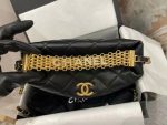 chanel as3242 small hobo bag lambskin strass gold tone metal black 007 luxibags.ru .jpg