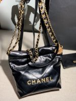 chanel as3260 22 mini handbag calfskin black with gold 001 luxibags.ru .jpg