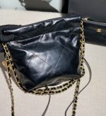 chanel as3260 22 mini handbag calfskin black with gold 002 luxibags.ru .jpg