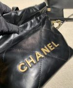 chanel as3260 22 mini handbag calfskin black with gold 004 luxibags.ru .jpg