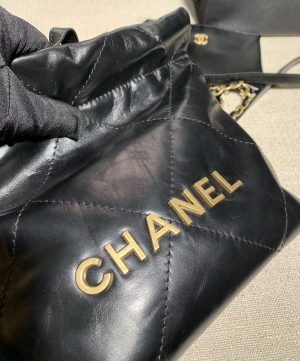 chanel as3260 22 mini handbag calfskin black with gold 004 luxibags.ru .jpg
