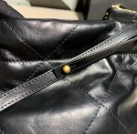 chanel as3260 22 mini handbag calfskin black with gold 007 luxibags.ru .jpg