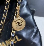 chanel as3260 22 mini handbag shiny calfskin black with gold a86 005 luxibags.ru .jpg